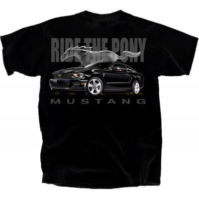 T-Shirt Homme Ride the Pony Mustang 